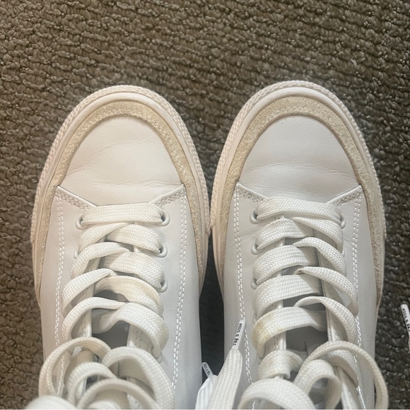 rag & bone White High-Top Sneakers - Picture 9 of 12